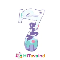 استند عدد تم پری دریایی کد1873