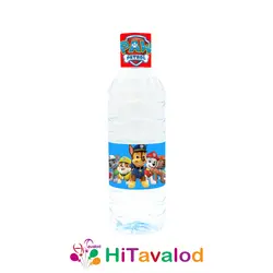 لیبل آب معدنی تم تولد پاوپاترول (۱۰عددی)