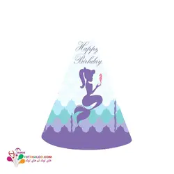 کلاه تم تولد پری دریایی (۱عددی)