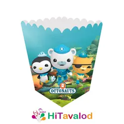 ظرف پاپکورن تم تولد اختانورد ها (۱۰عددی)