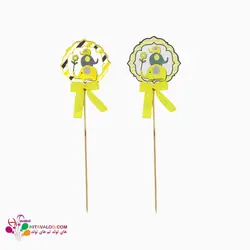 تاپر بلند تم تولد فیل (۶عددی)