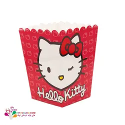 ظرف پاپکورن تم تولد کیتی (۱۰عددی)