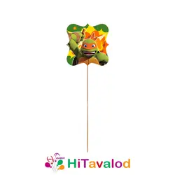 تاپر بلند تم تولد لاک پشت نینجا (۱۰عددی)