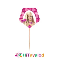 تاپر کوتاه تم تولد باربی (۱۰عددی)