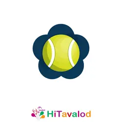 استیکر تم تولد تنیس (۱۰عددی)