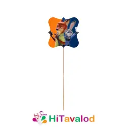 تاپر بلند تم تولد زوتوپیا (۱۰عددی)