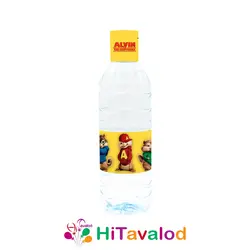 لیبل آب معدنی تم تولد آلوین و سنجاب ها (۱۰عددی)