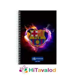 دفتر خط دار 60 برگ مدل بارسلونا کد N034