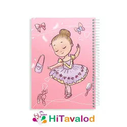 دفتر خط دار 60 برگ مدل بالرین کد N035