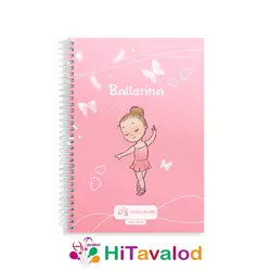 دفتر خط دار 60 برگ مدل بالرین کد N035