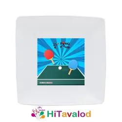 پیش دستی تم تولد پینگ پنگ (۱۰عددی)