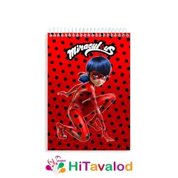 دفتر نقاشی 60 برگ مدل دختر کفشدوزکی کد N005