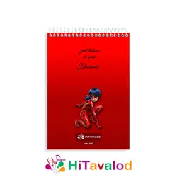 دفتر نقاشی 60 برگ مدل دختر کفشدوزکی کد N005