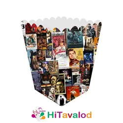 ظرف پاپکورن تم تولد هنر هفتم (۱۰عددی)