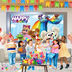 بنر مستطیلی تم تولد ماپت ها کد4