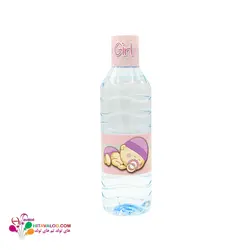 لیبل آب معدنی تم تولد نوزادی دختر (۱۰عددی)