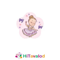 استیکر تم تولد بالرین (10عددی)