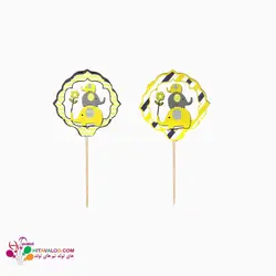 تاپر کوتاه تم تولد فیل (۱۰عددی)