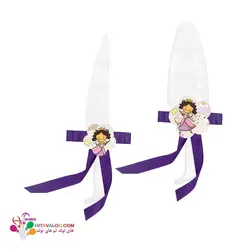 کارد و کاردک کیک بری تم تولد فرشته