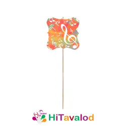 تاپر بلند تم تولد موسیقی فانتزی (۱۰عددی)