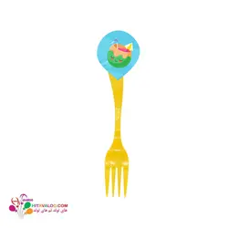 چنگال تم تولد بستنی (۱۰عددی)