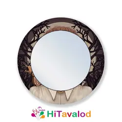آینه جیبی مدل آرایش غلیظ کد m002