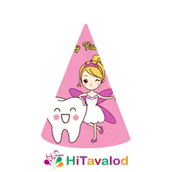 کلاه تم تولد دندونی دختر (۱عددی)