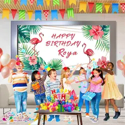 بنر مستطیلی تم تولد فلامینگو کد۲