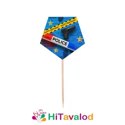 تاپر کوتاه تم تولد پلیس (۱۰عددی)