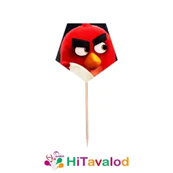 تاپر کوتاه تم تولد انگری بردز (۱۰عددی)