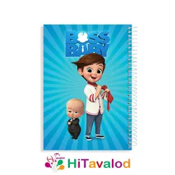 دفتر خط دار 60 برگ مدل بچه رئیس کد N042