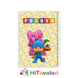 دفتر خط دار 60 برگ مدل پوکویو کد N050