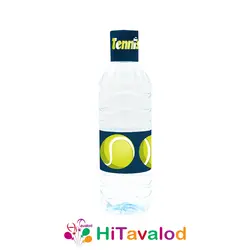 لیبل آب معدنی تم تولد تنیس (۱۰عددی)