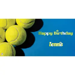 بنر مستطیلی تم تولد تنیس کد1