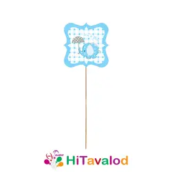 تاپر بلند تم تولد فیل پسرانه (۱۰عددی)