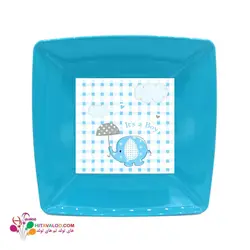 پیش دستی تم تولد فیل پسرانه (۱۰عددی)