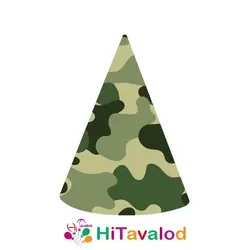 کلاه تم تولد چریکی (۱عددی)