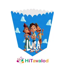 ظرف پاپکورن تم تولد لوکا (۱۰عددی)