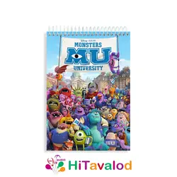 دفتر نقاشی 60 برگ مدل دانشگاه هیولاها کد N059