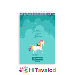 دفتر نقاشی 60 برگ مدل یونیکورن کد N087