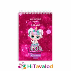 دفتر نقاشی 60 برگ مدل LOL کد N108