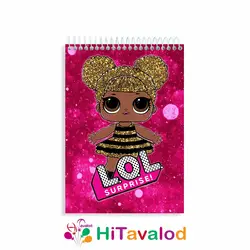 دفتر نقاشی 60 برگ مدل LOL کد N105