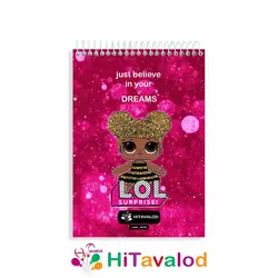 دفتر نقاشی 60 برگ مدل LOL کد N105