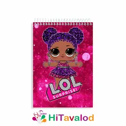 دفتر نقاشی 60 برگ مدل LOL کد N103