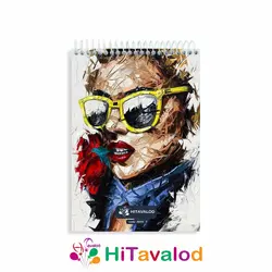 دفتر نقاشی 60 برگ مدل میکاپ کد N078