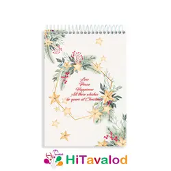 دفتر نقاشی 60 برگ مدل کریسمس کد N121