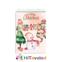دفتر نقاشی 60 برگ مدل کریسمس کد N119