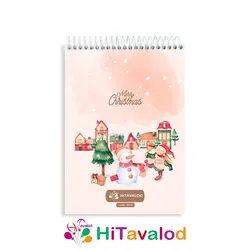 دفتر نقاشی 60 برگ مدل کریسمس کد N119