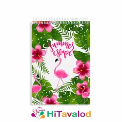 دفتر نقاشی 60 برگ مدل فلامینگو کد N116