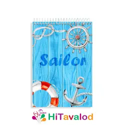 دفتر نقاشی 60 برگ مدل ملوان کد N135